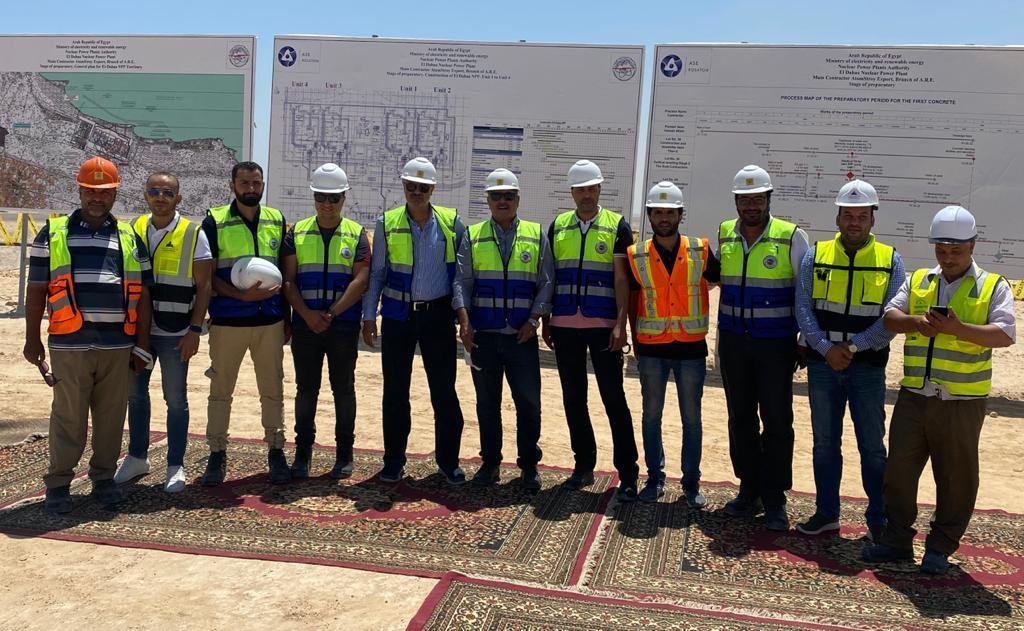Marine and Land Works at the Dabaa Nuclear Power Plant