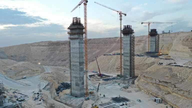 انشاء كوبري خور مايو